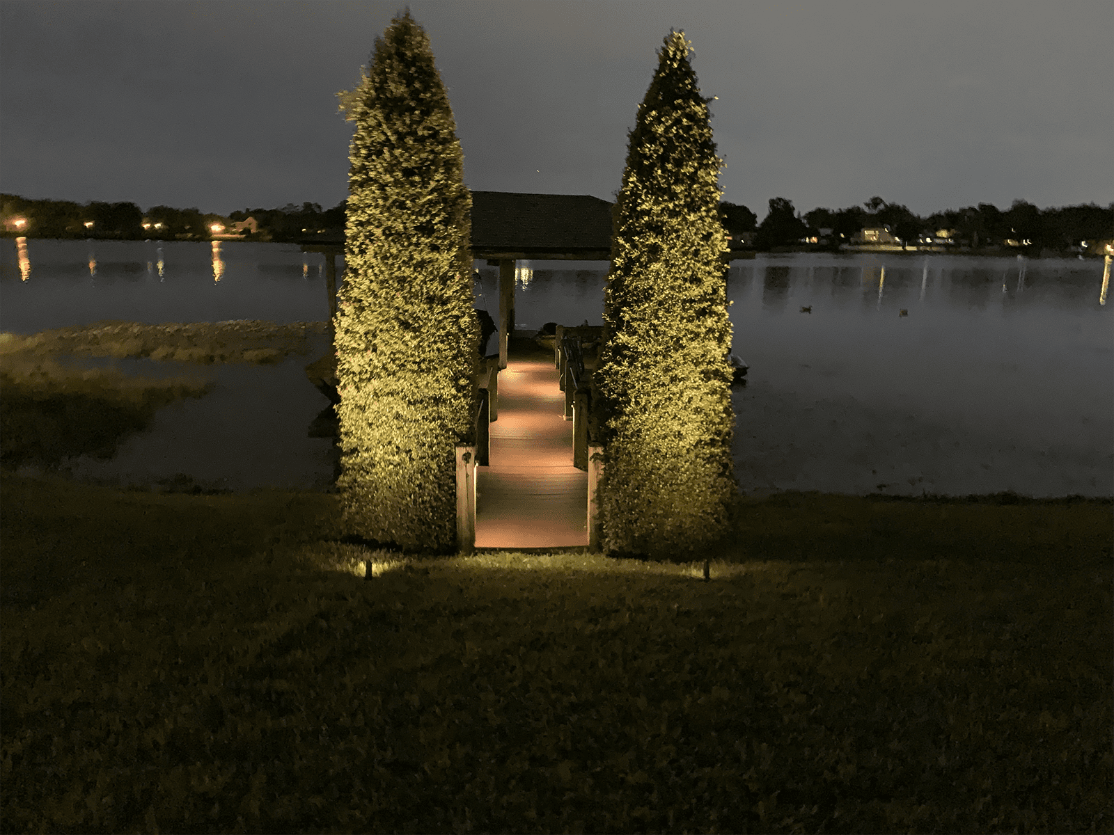 exterior dock lighting