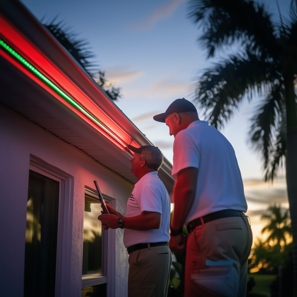 roofline lights installers