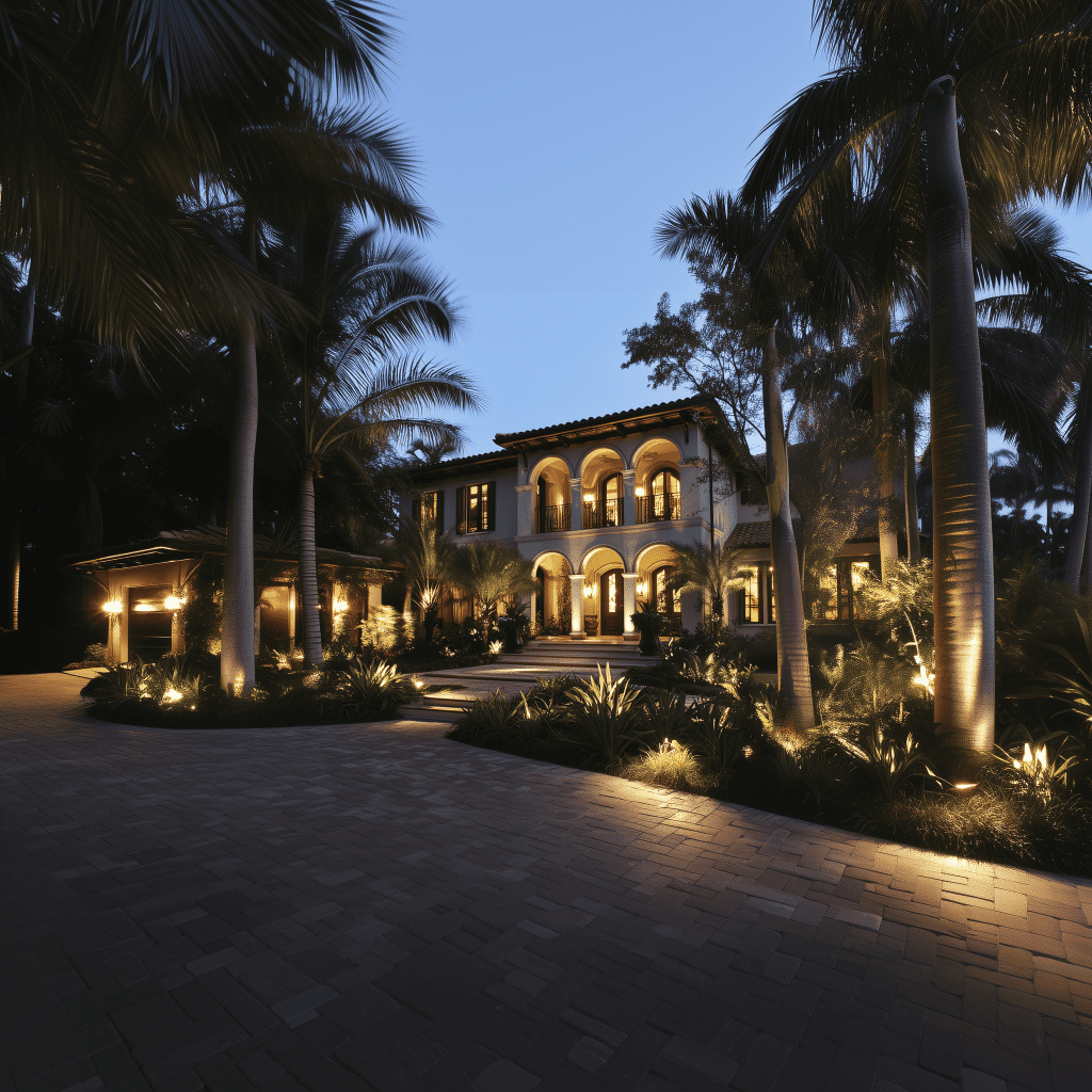 outdoor landscape lighting