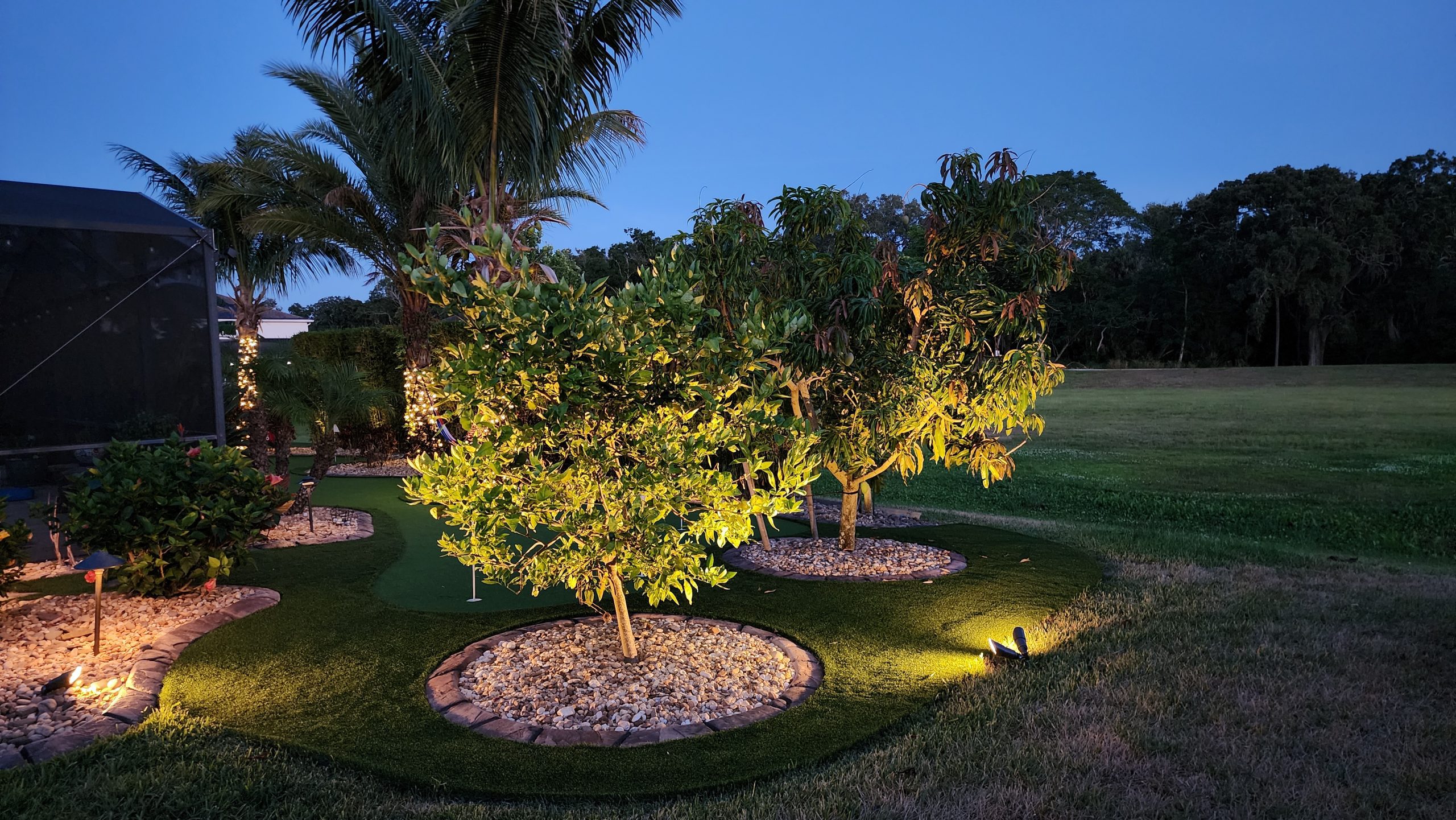 Golf course lighting