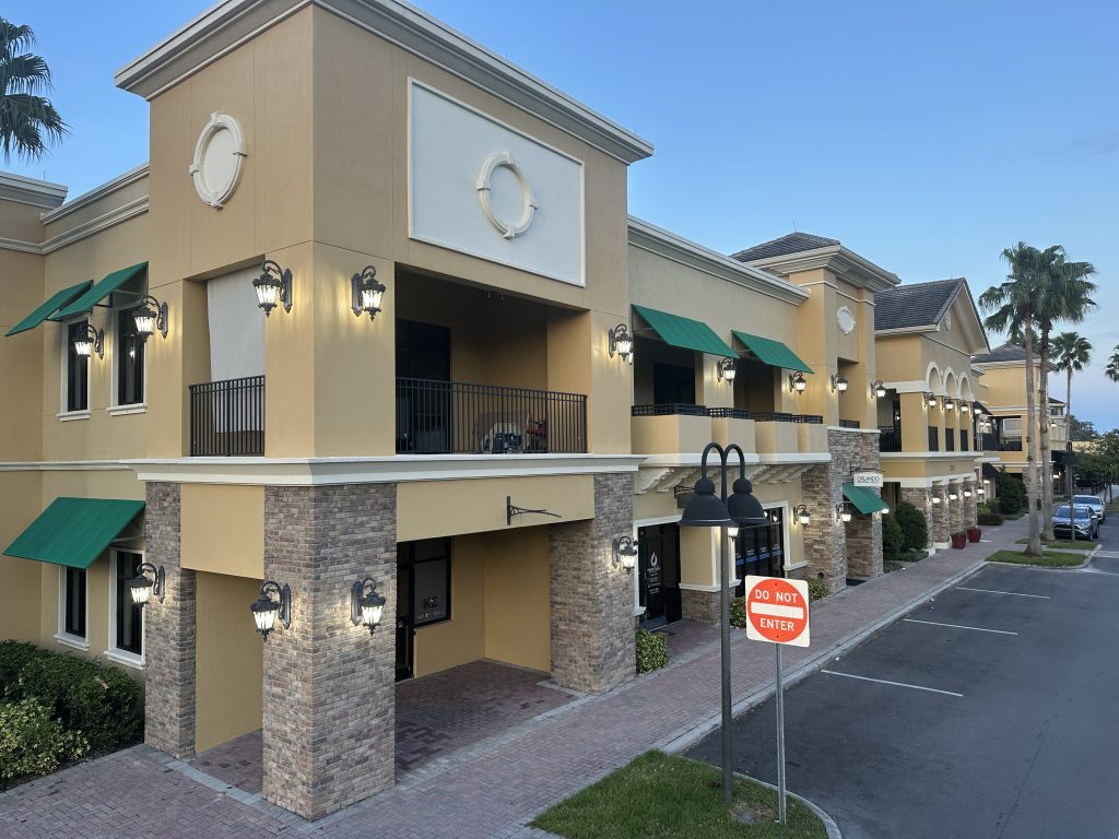 Fixture replacements on a large commercial building