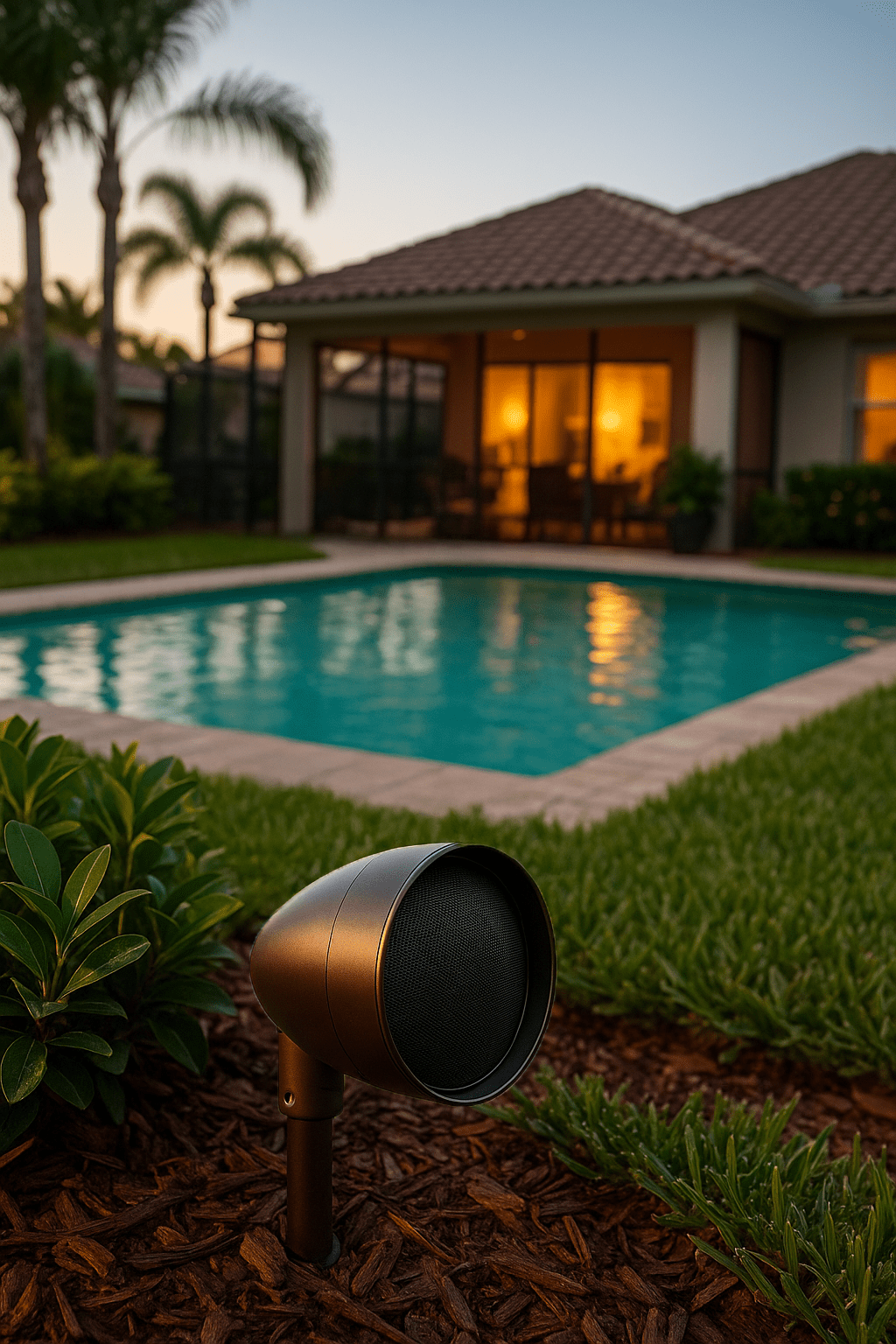 exterior landscape speaker